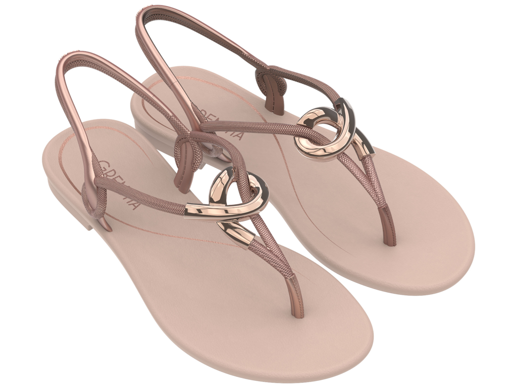 Grendha Cacau Enlace Sand AD Rose