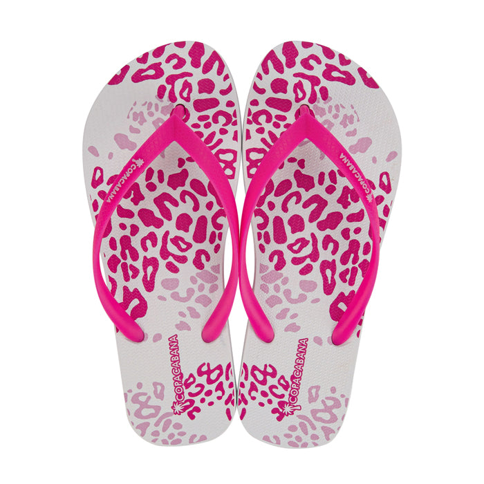 Copacabana Print VIII FEM White Pink