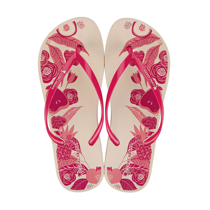 Copacabana Anat Print IX FEM Beige Pink