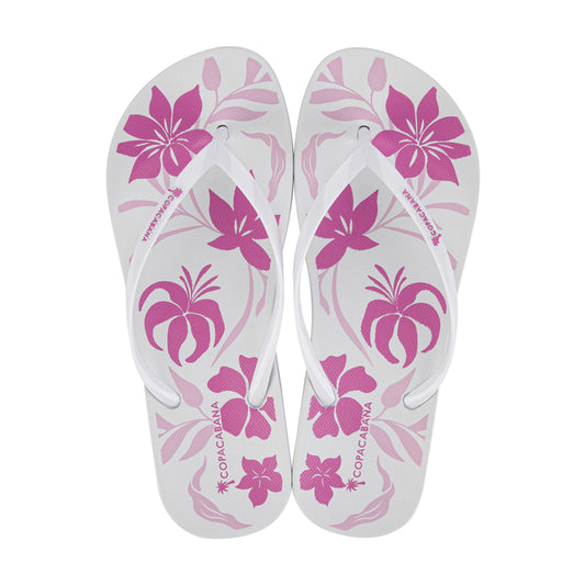 Copacabana Anat Print IX FEM White Pink