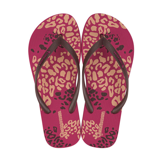 Copacabana Print VIII FEM Pink Burgundy