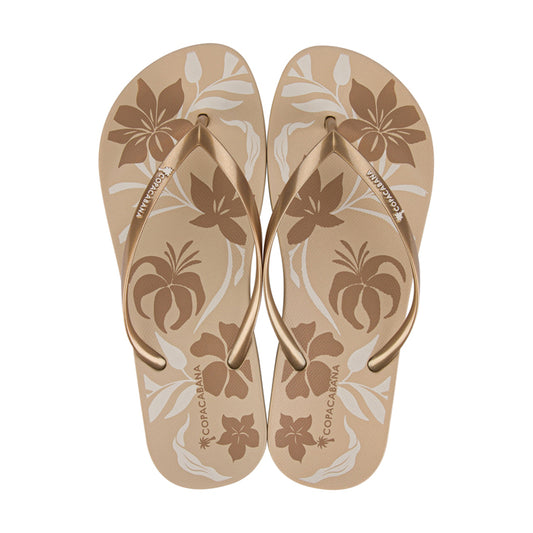 Copacabana Anat Print IX FEM Beige Gold