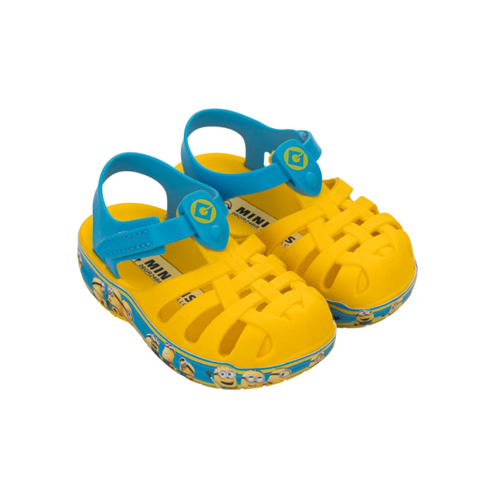 MINIONS LOOMP SANDAL BABY YELLOW BLUE