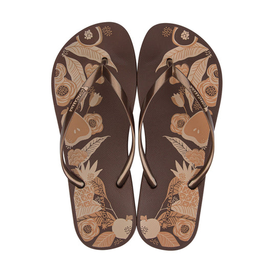 Copacabana Anat Print IX FEM Brown Beige