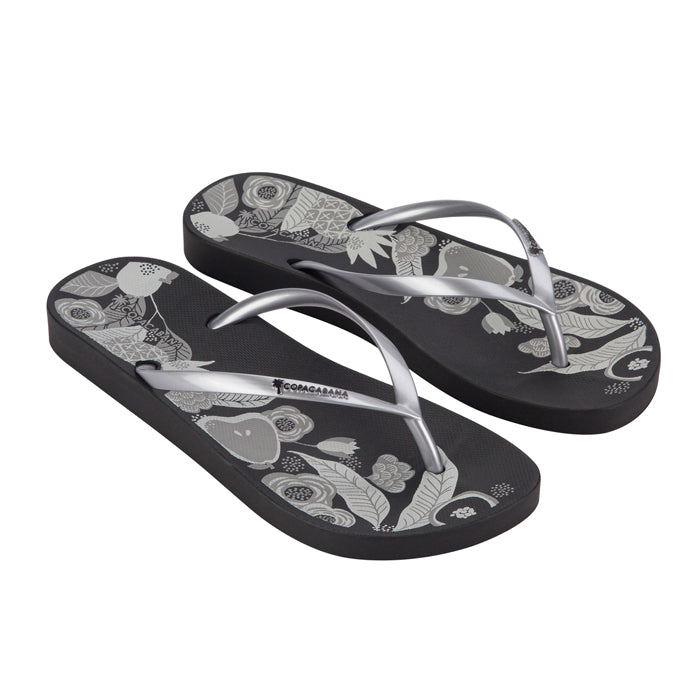 Copacabana Anat Print IX FEM Black Silver