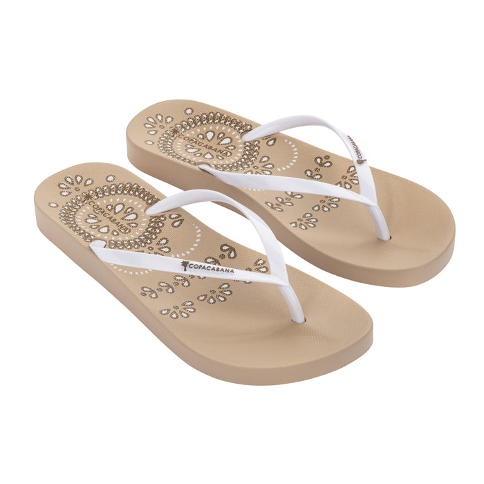 Copacabana Anat Print VIII FEM Beige White