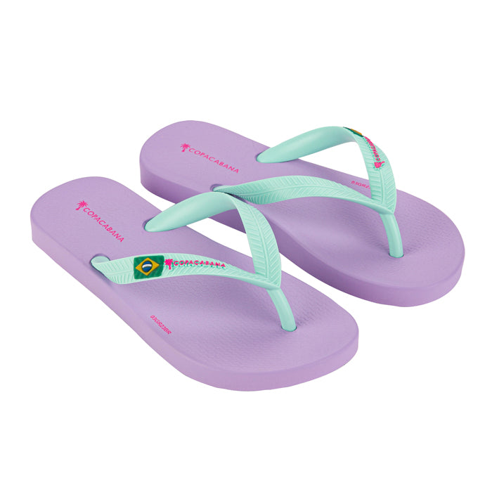 Copacabana Brasil Kids Lilac Green