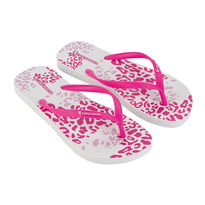 Copacabana Print VIII FEM White Pink