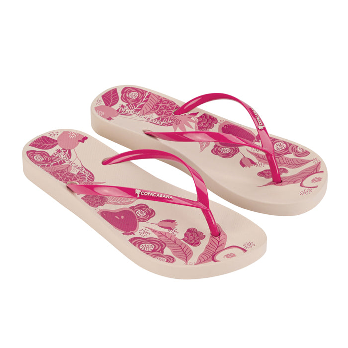 Copacabana Anat Print IX FEM Beige Pink