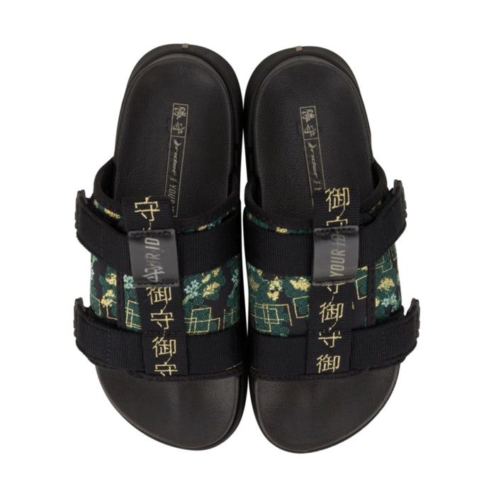 RIDER SLX + YD - AD Unisex Sandal Black Green