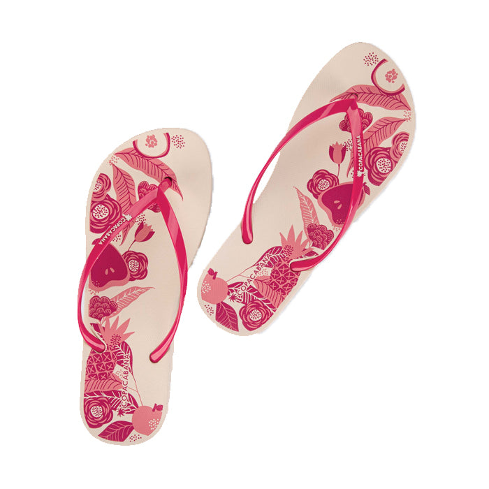 Copacabana Anat Print IX FEM Beige Pink