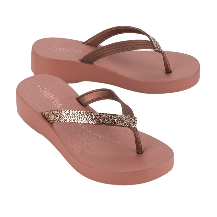 Grendha Comfort Glam Tam AD Copper Nude