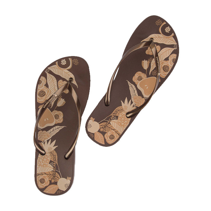 Copacabana Anat Print IX FEM Brown Beige