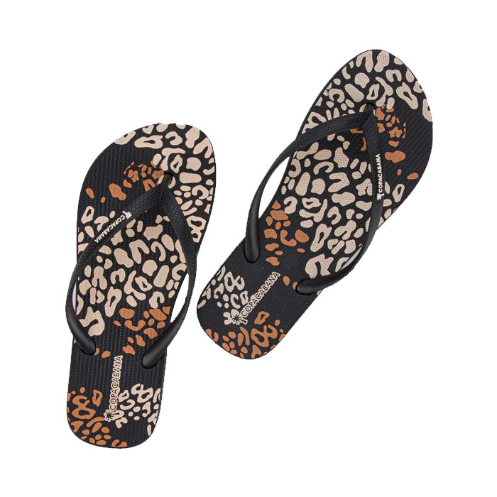 Copacabana Print VIII FEM Black Beige