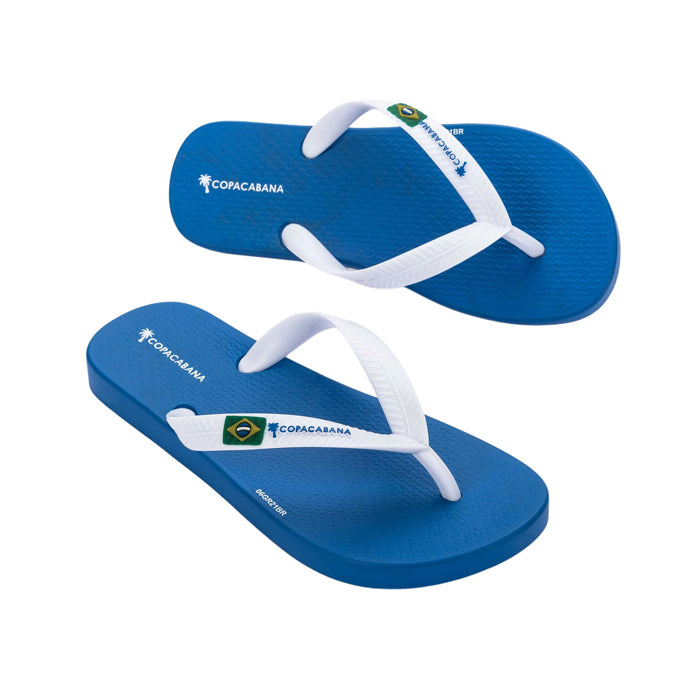 Copacabana Brasil Kids Blue White